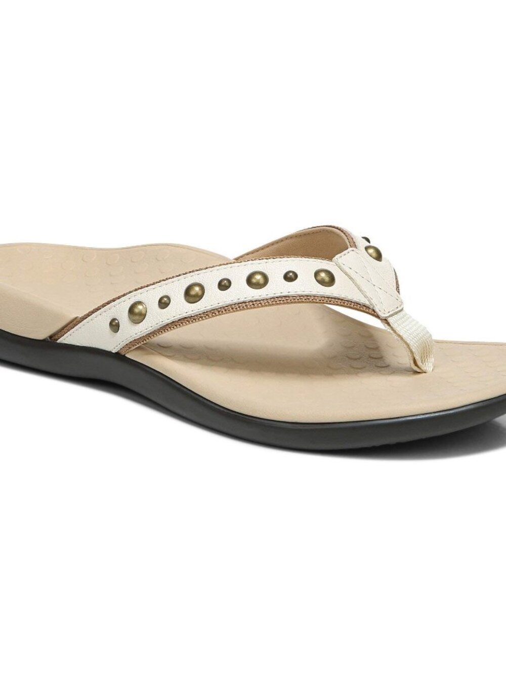 EUC Vionic "Vanessa" Orthotic Arch Support Leather Sandals Size 10 (EU 41)